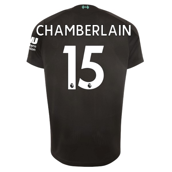 Camiseta Liverpool NO.15 Chamberlain 3ª 2019 2020 Negro